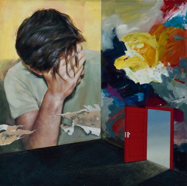 At Gallery RIVAA: CON-FRONT EAST / Painting from Cluj-Napoca Cristian Lapusan: The Unknown